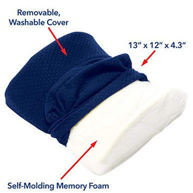 Carex Lumbar Support Pillow - Office Chair Back Support Back Cushion And Lower Back Pillow - Desk Chair Back Support