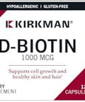 dBiotin 1000 mcg Capsules Hypo 120 count