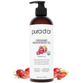 Pura D'Or 16 Oz Grapeseed & 4 Oz Vitamin E Oil Blend With Argan Jojoba Apricot Almond Rosehip Sunflower & Avocado Oils