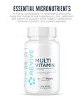 Revive MD MultiVitamin Supplement for Men and Women Comprehensive Multivitamin Supports Energy Immunity and Overall Health with Essential Vitamins NAC Zinc Magnesium and More 60 Capsules