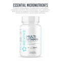 Revive MD MultiVitamin Supplement for Men and Women Comprehensive Multivitamin Supports Energy Immunity and Overall Health with Essential Vitamins NAC Zinc Magnesium and More 60 Capsules