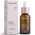 Vitamin C Serum for Face 10 Vitamin C with Hyaluronic Acid Vitamin E Vegan Clean Anti Aging Reduce Appearance of Wrinkles Dark Age Spots Lines Nectar of the C by Fleur Bee 1 Fl Oz