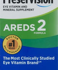 Preservision Areds 2 Eye Vitamin & Mineral Supplement Contains Lutein Vitamin C Zeaxanthin Zinc & Vitamin E 120 Softgels (Packaging May Vary) (Pack Of 2)