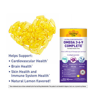 Country Life Ultra Omega 3 6 9