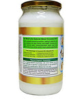 Coconut Country Living's Extra Virgin Coconut Oil in Glass Jar- Cold Pressed, Unrefined organic Superfood for Hair, Skin, Beauty, Cooking - Keto & Paleo Diet Friendly - 33.81 oz