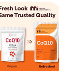 Micro Ingredients Coq10 200Mg Per Serving 240 Softgels Made With Coconut Mct Oil Coenzyme Q10 (Ubiquinone) Non-Gmo