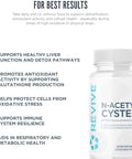 Revive Md Nac Supplement For Men & Women - N-Acetyl Cysteine Supports Respiratory Cardiovascular & Cellular Health - Antioxidant & Immune Support - 120 Capsules
