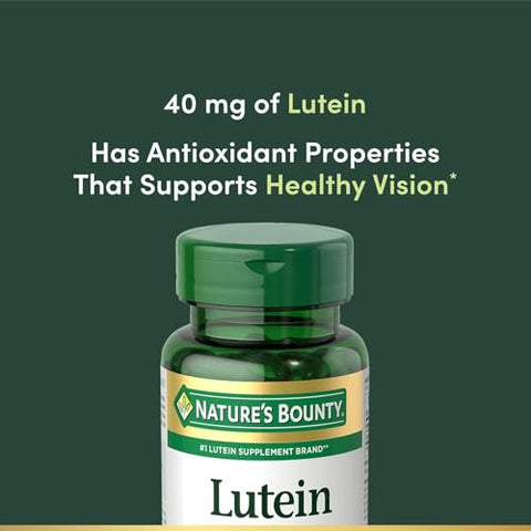 Nature'S Bounty Lutein 40 Mg 30-Count Pack Of 4