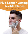 Bic Flex 5 Sensitive Men's Disposable 5-Blade Razors Comfortable Shave 5-Pack