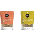 Elan Organic Superfood Seed Bundle: Sesame & Sunflower Seeds, Non-GMO, Vegan, Gluten-Free, Kosher, Perfect for Topping, Baking, Energy Bars & Smoothies