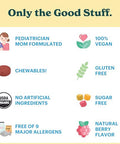 Mamadoc Rx Certified Organic Kids And Teens Whole Food Vitamin D3 Chewables | 800 Iu | Sugar Free Vegan Free Of 9 Major Allergens | 2 Month Supply | Ages 3+