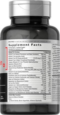Horbaach Mens Multivitamin 60 Caplets Advanced Formula with Vitamin C D Magnesium Minerals and More NonGMO and Gluten Free Supplement