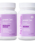 Premom Prenatal Pre and Probiotics for Women Organic Prebiotics 30 Billion CFU Inositol Plus Bundle Supports Hormonal Balance Ovarian and Reproductive Health