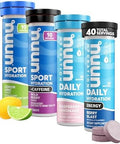 Nuun Hydration Electrolyte Tablets - Dissolvable In Water, Complete Pack 5 Essential Electrolytes For Hydration 1G Sugar Drink Mix Vegan, Non-Gmo 4 Pack (40 Total Servings)