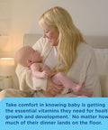 Mommys Bliss Baby Multivitamin + Iron Daily Essential Vitamins for Immune Support Healthy Growth and Bone Development Age 2 Months+ 30 ml Liquid