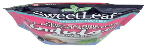 SweetLeaf Indulge Sweetener - Sugar Substitute with Stevia, Monk Fruit, Allulose, & Inulin, Use for Baking, Cooking, or Coffee, Powder Sugar Alternative, Keto Friendly, Zero Calorie - 16 Oz