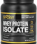 California Gold Nutrition Sport Whey Protein Isolate Unflavored 1 Lb (454 G)