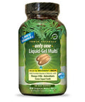 Irwin Naturals Only One Liquid-Gel Multi - No Iron Daily Essential Vitamins, Minerals, Antioxidants, Omega-3 & Green Super Foods - 60 Liquid Softgels... (60ct)