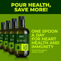 Polyphenol Rich Olive Oil Extra Virgin by Zest Delites, Up To 770 mg/kg High Polyphenol Olive Oil, Cold Pressed EVOO, Heart & Immunity Support, Single Origin, Gold Award, New Harvest, 16.9 fl oz