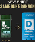 Duke Cannon Trench Warfare Antiperspirant Deodorant For Men Fresh Water & Citrus Scent Aluminumbased 3 Oz Longlasting Sweat Defense With Aloe & Vitamin E