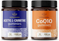 Herbamama L-Carnitine And Coq10 Kit - Bundle Of 1500 Mg Acetyl L-Carnitine & 200 Mg Coenzyme Q10 Gummies - Vegan Non-Gmo Gelatin- - 2 Pack