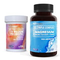 BioEmblem Triple Magnesium Complex and Probiotics for Women and Men