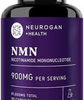 Neurogan Nmn Supplement Capsules " Nicotinamide Adenine Dinucleotide Precursor Cellular Energy & Brain Focus Support " 500 Mg Highpotency Nicotinamide Mononucleotide Per Serving 120 Count