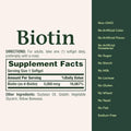Nature's Bounty Biotin 5000 mcg Liquid Softgels 72 ea (Pack of 3)