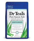 Dr Teal'S Epsom Salt Magnesium Soak Clarify & Smooth With Witch Hazel & Aloe Vera 3 Lbs