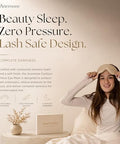 Anemone Contour Sleeping Mask For Women Softer Than Silk Eye Masks For Sleep Complete Blackout Zero Eye Pressure Fit Lightweight Eye Care Travel Essentials Included