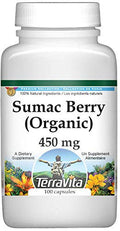Terravita Sumac Berry (Organic) - 450 Mg (100 Capsules, Zin: 516466) - 2 Pack
