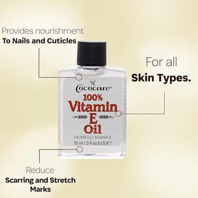 Cococare 100% Vitamine 0.5 Ounce 14000 I.U. (14Ml) (3 Pack)