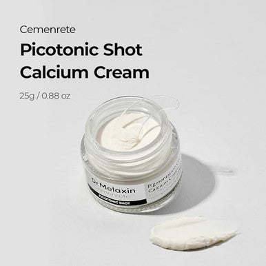 Dr.Melaxin Cemenrete Picotonic Shot Calcium Cream For Even Skin Tone & Skin Clarity 0.88 Oz