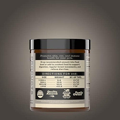 Complete Natural Products L-Lysine Powder For Pets - 4Oz - Pure L-Lysine Powder