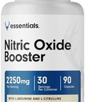 Bucked Up Nitric Oxide Booster â€“ 2250 Mg Lâ€‘Arginine & Lâ€‘Citrulline Supports Pump & Endurance 90 Capsules (30 Servings)