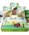 Food to Live - Organic Nuts, Seeds and Fruits in a Gift Box A Variety Pack of Almonds, Chinese Hemp Seeds, Medjool Dates, Chia Seeds and Golden Flax Seeds