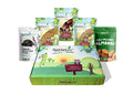 Food to Live - Organic Nuts, Seeds and Fruits in a Gift Box A Variety Pack of Almonds, Chinese Hemp Seeds, Medjool Dates, Chia Seeds and Golden Flax Seeds