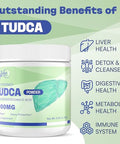 Livlyluxe Tudca Powder Liver Support Supplement 30 Servings 2000Mg