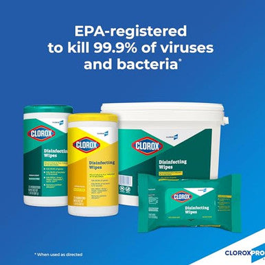 Cloroxpro Disinfecting Wipes Bleach-Free Fresh Scent 70 Count ((Package May Vary) (Pack Of 9)