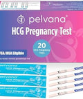 Pelvana Pregnancy And Ovulation Test Strips Combo Kit 25 Lh Fertility Test Strips + 10 Pregnancy Hcg Checker Kits Identify Your Peak Fertility Days Easy At Home Ovulation Tests (35 Piece Kit)