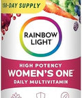 Rainbow Light Womens One High-Potency Daily Multivitamin, Womens Multivitamin Provides High-Potency Immune Support, With Vitamin C, Biotin And Ashwagandha, Vegetarian, 150 Count
