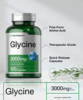 Horbaach Glycine Supplement 3000Mg