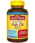 Nature Made Burp-Less Fish Oil 1200 Mg 360 Mg Omega-3 250 Liquid Softgels