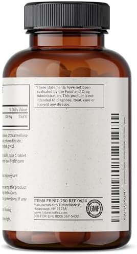 Futurebiotics Vitamin C 500Mg Nongmo 250 Tablets