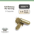 Double Wood Supplements Dws Organic Moringa Capsules 1000Mg