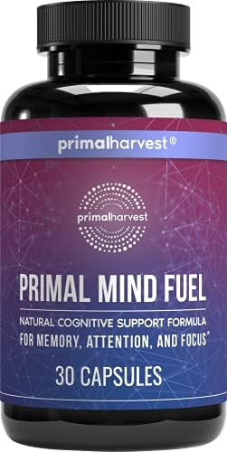 Primal Harvest Primal Mind Fuel & Multivitamin Supplements For Women And Men Multi Vitamin Capsules And Mind Fuel Pills Bundle