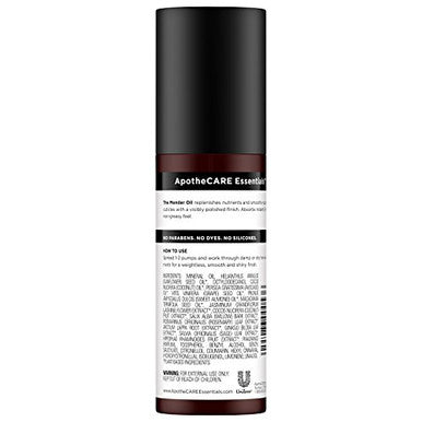 ApotheCARE Essentials The Mender Hair repair Oil Coconut Milk White Jasmine Vitamin E 4 oz