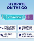 Cira Hydration Electrolytes Packets Electrolyte Powder Naturally Flavoured & Sweetened W Stevia Onthego Hydration Packets W Himalayan Salt Magnesium Potassium Very Grapeful 20 Servings