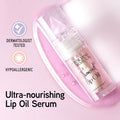Physicians Formula Mineral Wear Diamond Lip Oil High-Shine Serum Hybrid With Diamond Dust Vitamin E and Mineral Powder Talc Cruelty and Vegan Pink Diamond