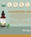 Maryruth's Organics Lemon Balm Leaf Liquid Extract 1 Fl Oz
